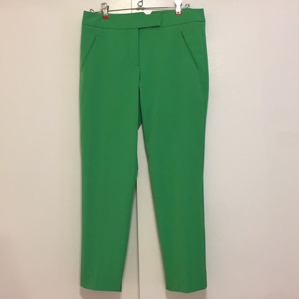 Trina Turk green trousers